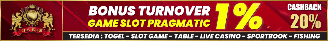 Banner promo OasisTogel dengan hadiah togel dan slot online