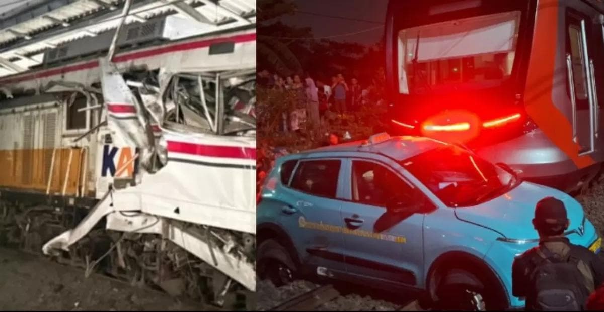 Ilustrasi artikel: Tragedi Tabrakan KA Argo Bromo Anggrek dan KRL di Bekasi, Puluhan Korban Berjatuhan