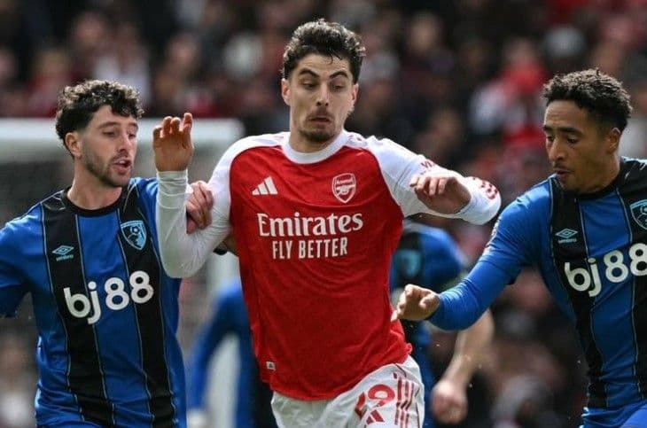Ilustrasi artikel: Hanya 2 Pemain Arsenal yang Tampil Bagus Saat Kalah dari Bournemouth