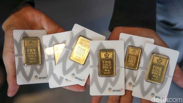 Ilustrasi artikel: Update Harga Emas Antam Sabtu Pagi: Naik ke Rp2,92 Juta per Gram