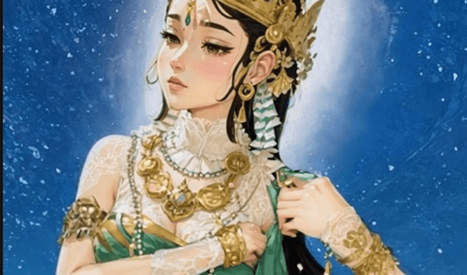 Ilustrasi artikel: Wajah Ratu Kidul Berubah-ubah