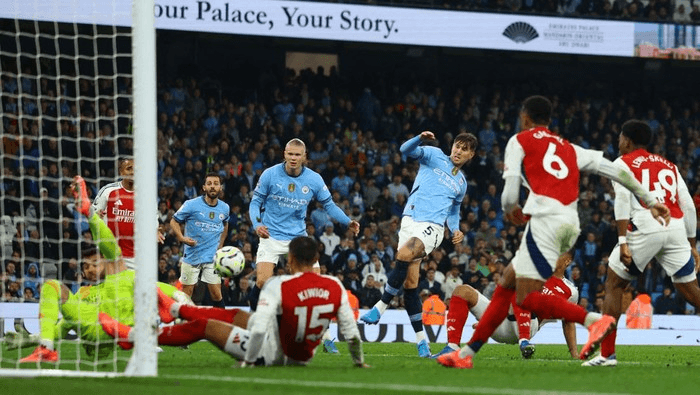 Ilustrasi artikel: Duel Panas di Puncak: Arsenal Tantang Man City Malam Ini!