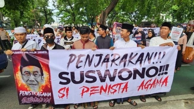 Ilustrasi artikel: Santri Jakarta Demo, Desak Penangkapan Suswono