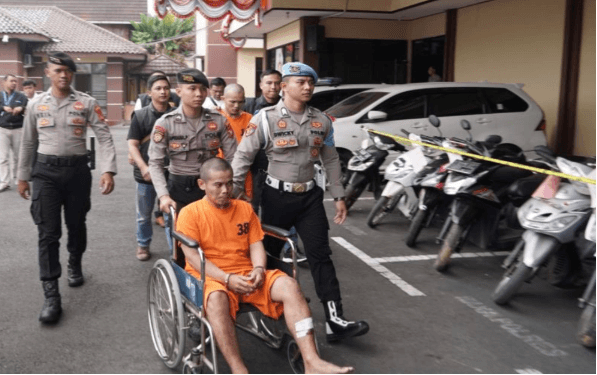 Ilustrasi artikel: Tasikmalaya , Polisi Tembak Residivis Spesialis Maling Motor