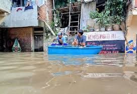 Ilustrasi artikel: 39 RT di Jakarta Terendam Banjir Jumat Pagi, Paling Tinggi 3,5 Meter