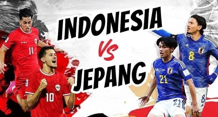 Ilustrasi artikel: indonesia vs jepang kualifikasi piala dunia