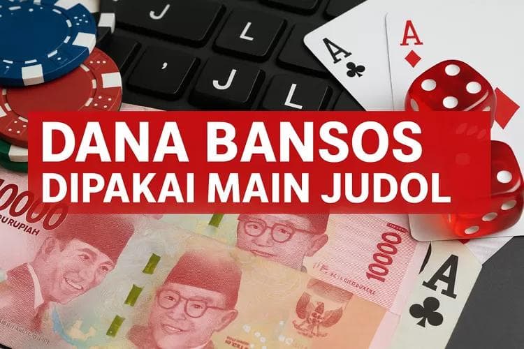 Ilustrasi artikel: dana bansos dipakai masyarakat untuk bermain judol
