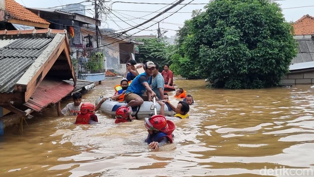 Ilustrasi artikel: 28 RT di Jakarta Terendam Banjir, Ada yang Hampir 1 Meter