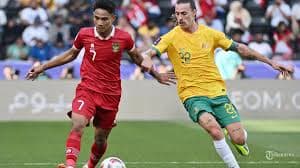 Ilustrasi artikel: indonesia harus menelan kekalahan melawan australia 1-5 di kualifikasi piala dunia 2023